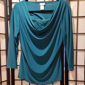 Ladies Jaclyn Smith.Cowl Neck.Pull Over Top.Sz.Lg